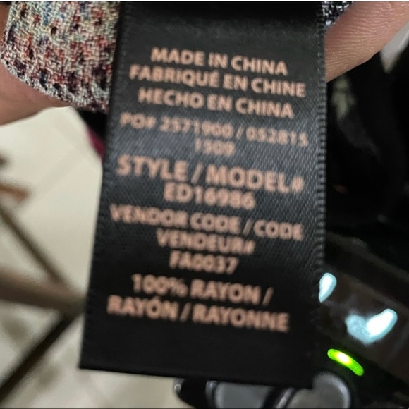 Ella Moss abstract, colorful, loose, knee length dress / S / Excellent condition - Picture 16 of 16